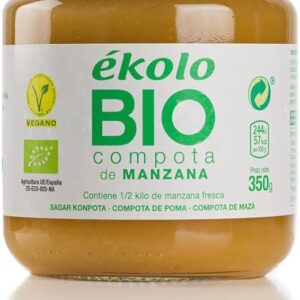 Ekolo Compota De Manzana Bio. 6 Tarros, 350g